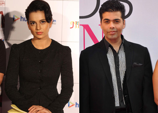 Kangana Ranaut asks for luxury hotel suite, Karan Johar says no